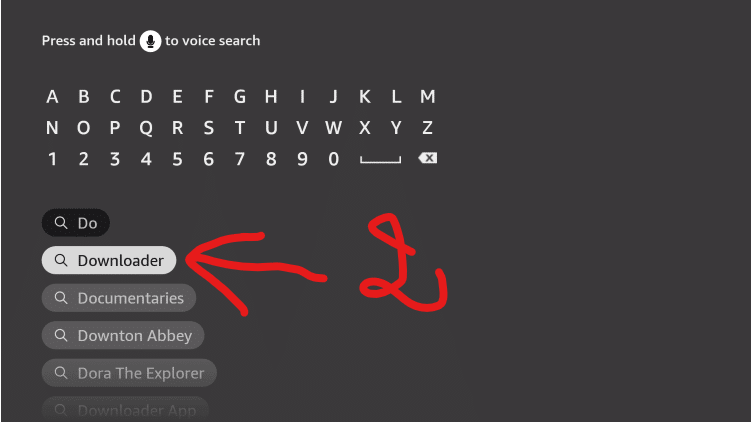 Recherche Downloader Amazon FireStick