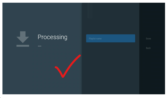 Chargement chaines et VOD TiviMate